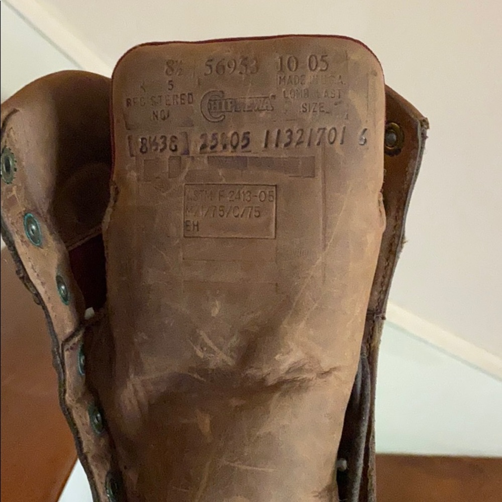 Chippewa waterproof men’s leather boots